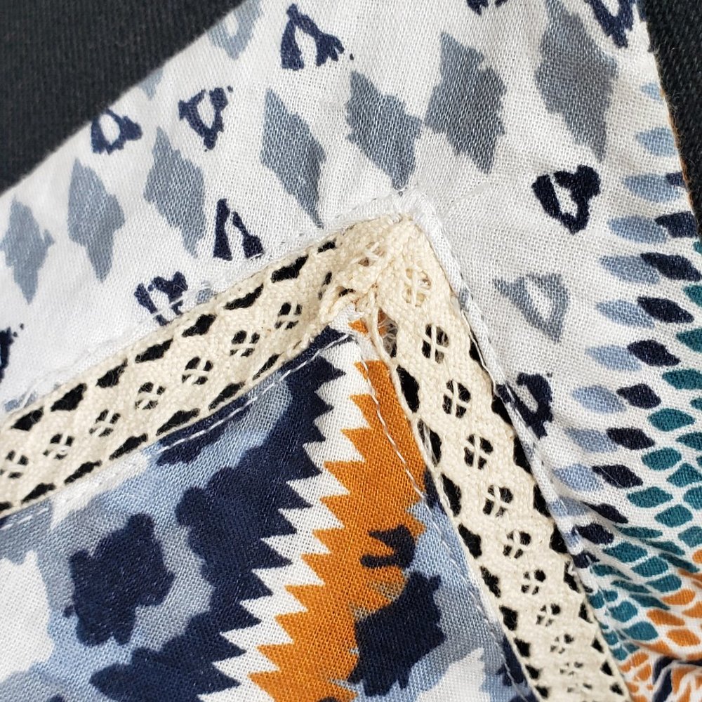 Doe & Rae Bohemian Patchwork Top - Picture 4 of 10